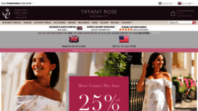 What Tiffanyrose.com website looked like in 2023 (This year)