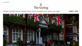 What Thegoring.com website looked like in 2023 (This year)