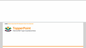 What Topperpoint.com website looked like in 2023 (This year)