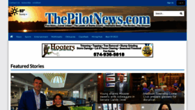 What Thepilotnews.com website looked like in 2023 (This year)