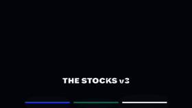 What Thestocks.im website looked like in 2023 (This year)
