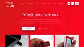 What Token2.com website looked like in 2023 (This year)