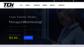 What Totalchoicehosting.com website looked like in 2023 (This year)