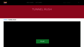 What Tunnel-rush.co website looked like in 2023 (This year)