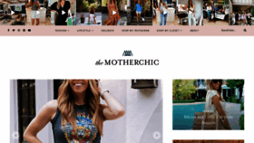 What Themotherchic.com website looked like in 2023 (This year)