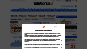 What Teleborsa.it website looked like in 2023 (This year)