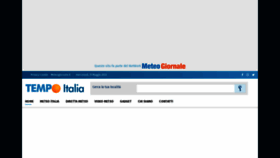 What Tempoitalia.it website looked like in 2023 (This year)
