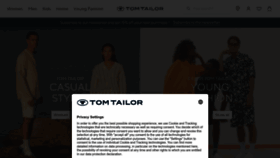 What Tom-tailor.eu website looked like in 2023 (This year)