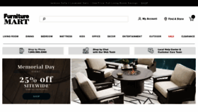 What Thefurnituremart.com website looked like in 2023 (This year)