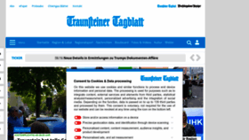 What Traunsteiner-tagblatt.de website looked like in 2023 (This year)