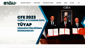 What Tuyap.com.tr website looked like in 2023 (This year)
