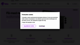What Telia.no website looked like in 2023 (This year)