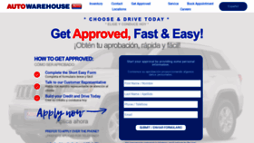 What Theautowarehouse.com website looked like in 2023 (This year)
