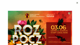 What Tulodz.pl website looked like in 2023 (3 years ago)