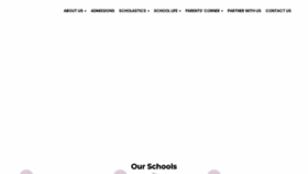 What Themillenniumschools.com website looked like in 2023 (This year)