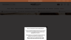 What Thewoolroom.com website looked like in 2023 (This year)