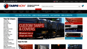 What Tarpsnow.com website looked like in 2023 (This year)