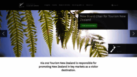 What Tourismnewzealand.com website looked like in 2023 (This year)