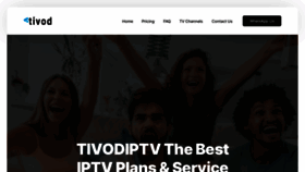 What Tivodiptv.com website looked like in 2023 (This year)