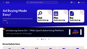 What Themediaant.com website looked like in 2023 (This year)