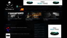 What Techno.cz website looked like in 2023 (2 years ago)