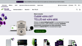 What Telusquebec.com website looked like in 2023 (This year)