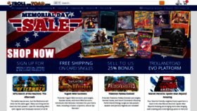 What Trollandtoad.com website looked like in 2023 (2 years ago)