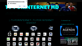 What Tvporinternet.eshost.com.ar website looked like in 2023 (2 years ago)