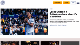 What Thesquareball.net website looked like in 2023 (This year)