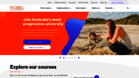 What Torrens.edu.au website looked like in 2023 (This year)