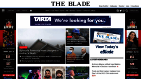 What Toledoblade.com website looked like in 2023 (This year)