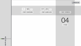 What Timer-tab.com website looked like in 2023 (This year)