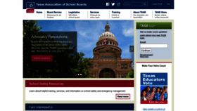 What Tasb.org website looked like in 2023 (This year)