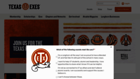 What Texasexes.org website looked like in 2023 (This year)