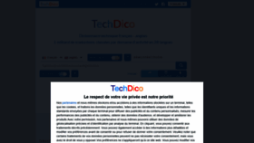 What Techdico.com website looked like in 2023 (This year)