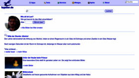 What Topster.de website looked like in 2023 (This year)
