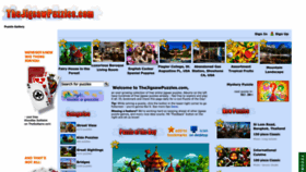 What Thejigsawpuzzles.com website looked like in 2023 (This year)