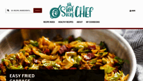 What Thestayathomechef.com website looked like in 2023 (This year)