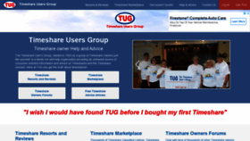 What Tug2.com website looked like in 2023 (This year)
