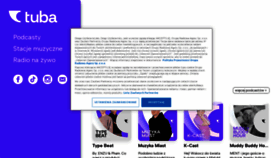 What Tuba.pl website looked like in 2023 (2 years ago)