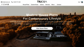 What Truoba.com website looked like in 2023 (This year)