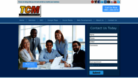 What Tricitymarketing.com website looked like in 2023 (1 year ago)