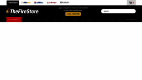 What Thefirestore.com website looked like in 2023 (This year)