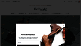 What Theshoemart.com website looked like in 2023 (This year)
