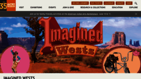 What Theautry.org website looked like in 2023 (2 years ago)
