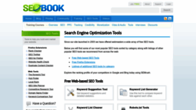 What Tools.seobook.com website looked like in 2023 (This year)