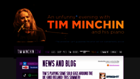 What Timminchin.com website looked like in 2023 (This year)
