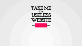 What Theuselessweb.com website looked like in 2023 (This year)