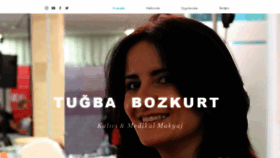 What Tugbabozkurt.com website looked like in 2023 (This year)