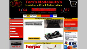 What Toms.nl website looked like in 2023 (This year)